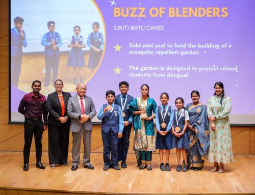 FIGHTING DENGUE WITH PANI PURI: SJKT BATU CAVES STUDENTS WOW FINANCIAL INDUSTRY JUDGES WITH INNOVATIVE ENTERPRISE PITCH DURING GOOD SENS NATIONAL DRAGONS’ DEN 2024